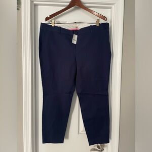 J.Crew Navy Blue Stretch Pixie Pant